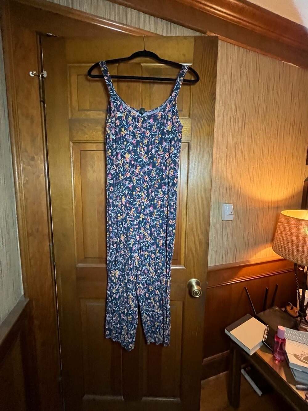 Wild Fable Floral Pleated Jumpsuit Size XL